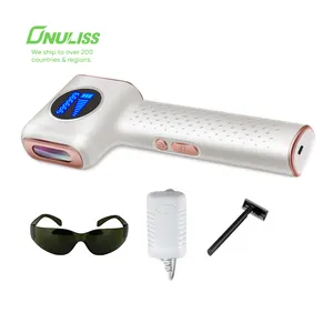 Portable IPL Laser Hair Removal Mini Shaver Battery Operated Small Facial Hair Remover