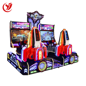 Máquina Arcade Star Fantasy Fighter en Inglés, Juego de Disparos y Carreras Operado con Monedas, Hecho de Metal Resistente - Product Image 1