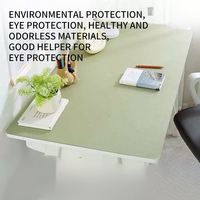 Tapis de bureau en silicone LEDUN Premium 30x70cm, résistant à la chaleur, antidérapant, protection des yeux, protection de table à manger, avec logo personnalisé