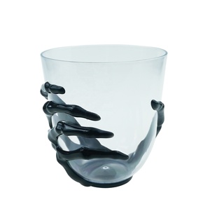 Gobelet squelette de la mort au design effrayant pour Halloween, Thanksgiving, Ramadan et Diwali - 450 ml pour les <span class=keywords><strong>Bloody</strong></span> Marys et l'usage quotidien - Product Image 2