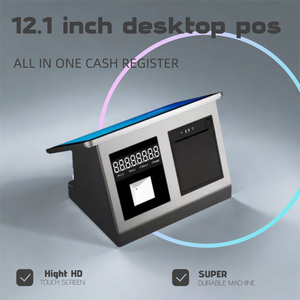 Máy tính để bàn Hight màn hình cảm ứng <span class=keywords><strong>12.1</strong></span> <span class=keywords><strong>inch</strong></span> <span class=keywords><strong>POS</strong></span> thiết bị đầu cuối tất cả trong một tiền mặt đăng ký point of Sale Máy thanh toán cho nhà hàng - Product Image 3