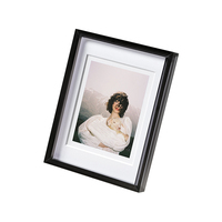 Cadre photo en acrylique, cadre photo double face, panneau transparent, présentoir de table moderne pour le bureau, la décoration de la maison, cadeau