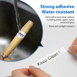 Boyeezon Compatible <span class=keywords><strong>Dymo</strong></span> D1 12mm negro sobre rojo cinta de etiquetas, casete de etiquetas 45017 para impresora <span class=keywords><strong>LabelManager</strong></span> <span class=keywords><strong>160</strong></span> 280 - Product Image 6