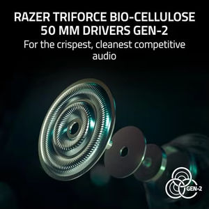 NEW Razer BlackShark V3 Pro- Wireless ANC <b>Gaming</b> Headset <b>for</b> PC: Full Band <b>Mic</b> - 50mm Drivers - 2.4 GHz, Bluetooth, USB, 3.5mm - Product Image 6