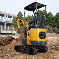 Mini-excavatrice à chenilles avec moteur EPA Kubota, 3,5 tonnes, micro-excavatrice de 1 à 2 tonnes, petite excavatrice agricole à vendre, livraison gratuite