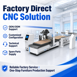 Routeur CNC industriel avec plateforme élévatrice et changeur d'outils linéaire, machine CNC de nesting <span class=keywords><strong>2100</strong></span> x 2800 pour usine de meubles - Product Image 6