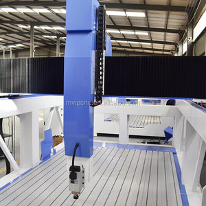 5-Axis CNC Router with Swivel Head &amp; Rotary: | EPS Sculpture, Industrial Molds, Film Props | Factory Direct ODM/OEM