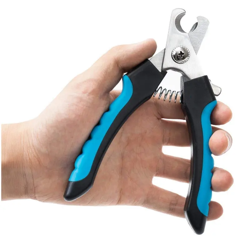 2023 Pet Nail Cutter With Stainless Steel Cutter Head Nail Clippers For Dog Cat