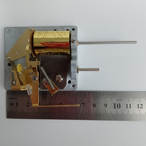 Mouvements de boîte à <span class=keywords><strong>musique</strong></span> à 22 notes dorées, 2 arbres de sortie, mécanisme d'horloge <span class=keywords><strong>coucou</strong></span> - Product Image 5