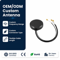 Antena Kendaraan 3 in 1 Vertikal Combo IP67 Tahan Air Perekat Magnetik GPS Beidou 4G LTE WiFi untuk Mobil MDVR Telematika