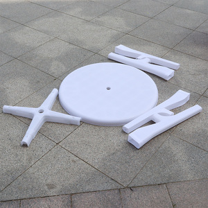 <b>Foldable</b> <b>Plastic</b> Garden Chair With Armrests 88x50x56 Cm Modern Design Outdoor Use - Product Image 1