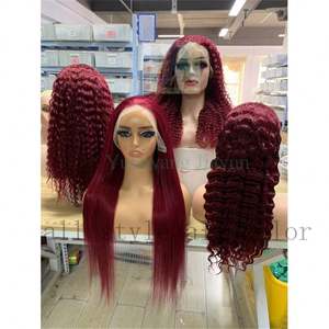 Full Lace Wig Vendor Wholesale Without Combs Gluess Burmese Remy Hair Braided hd Lace Wigs Front <strong>Catalina</strong> Wig in Stock - Product Image 5
