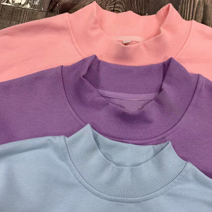 เสื้อกันหนาวมีฮู้ดผ้าฟลีซสำหรับผู้หญิงเสื้อสเวตเตอร์คอสเวตเชิ้ตผ้าคอตตอนไซส์ใหญ่พิเศษ - Product Image 6