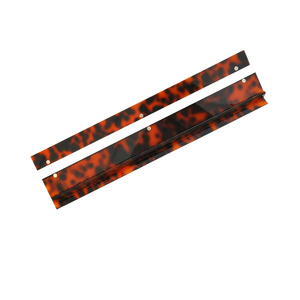 Estante portátil moderno de lujo 2 en 1 para fichas de Mahjong con diseño de tortuga Carey personalizado, empujador de Mahjong americano de acrílico con forma de tortuga - Product Image 2