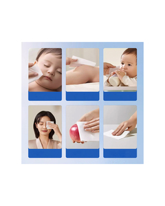 Toallitas Húmedas Premium para Bebés, Limpiador Suave para Manos y Boca para Recién Nacidos y Uso Doméstico Multiusos - Product Image 4