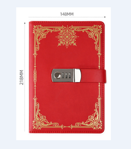 Carnet à mot <span class=keywords><strong>de</strong></span> passe A5 au design haut <span class=keywords><strong>de</strong></span> gamme et tendance, fabriqué en cuir PU, pages en papier rigide. Personnalisable. <span class=keywords><strong>Achat</strong></span> en gros disponible - Product Image 4