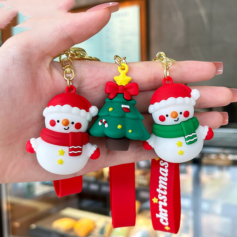 Bedankje kerst sleutelhanger dromenvanger en vouwkaartje kerst