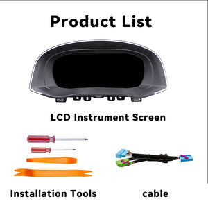 Quadro strumenti Full LCD per Volkswagen <span class=keywords><strong>Passat</strong></span> <span class=keywords><strong>2011</strong></span> - 2022 PQ MQB VW CC Golf Sharan Tiguan Scirocco Jetta EOS 10.5 schermo "12.3" - Product Image 5