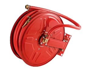 Enrouleur de tuyau d'incendie DN20 3/4 pouce en laiton durable pour les incendies de classe A et B, couleur rouge - Product Image 3