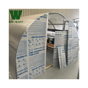 Açık bahçe yeşil ev Metal çerçeve polikarbonat PC levha seralar - Product Image 3