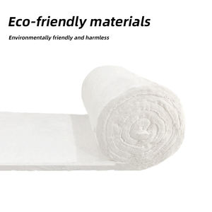 Funas isolamento refratário atacado alumínio resistente a fogo e alta temperatura silicato agulha cobertor rolo feltro - Product Image 2