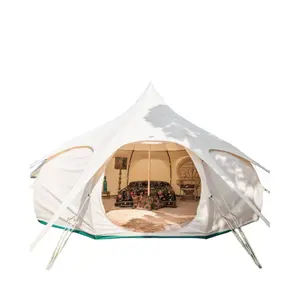 Barraca de acampamento glamping mongol para acampamento ao ar livre de alta qualidade por atacado