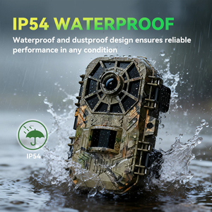 ציד בחוץ מוסווה 120 °   עדשה רחבה זווית רחבה, עמידה למים, הקלטת וידאו בתנועה, ראיית לילה PIR, מצלמת הדק 0.2 שניות - Product Image 4