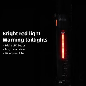 Radfahren Tropf rücklicht Wasserdichtes USB wiederauf lad bares Mountain Road Fahrrad Rücklicht Wiederauf lad bares Fahrrad LED Rücklicht - Product Image 2