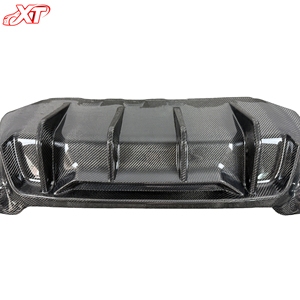 Labio de parachoques de fibra de carbono para <span class=keywords><strong>BMW</strong></span> 5 Series F10 <span class=keywords><strong>M5</strong></span> Competition Spoiler difusor trasero Bodykit 10-16 - Product Image 3