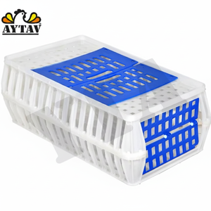 Nouveau poulailler conique à ouverture supérieure et latérale, petit poulailler de transport pour 10 à 12 poulets - Product Image 2