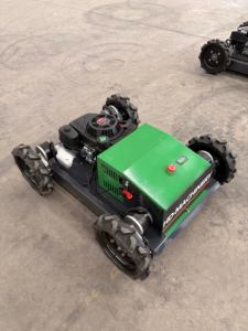 Wheeled Lawn <b>Mower</b> Hot-selling Mini <b>Tracked</b> <b>Remote</b>-<b>controlled</b> Lawnmower, Equipped With Engine and Motor Core Components HD224-55 - Product Image 3