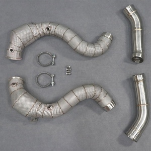 ท่อไอเสียสแตนเลส 304 สำหรับ C63 W205 AMG - Product Image 2