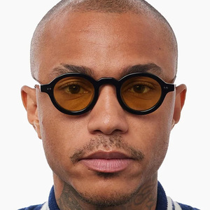 <span class=keywords><strong>Occhiali</strong></span> <span class=keywords><strong>da</strong></span> <span class=keywords><strong>Sole</strong></span> Vintage Unisex in Acetato UV400 CR39 Pronti per la Spedizione, Disponibili in Nero, Giallo e Verde - Product Image 1