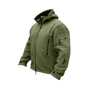 Veste polaire chaude d'extérieur pour <span class=keywords><strong>homme</strong></span> <span class=keywords><strong>Manteau</strong></span> d'hiver polaire intérieur de haute qualité de couleur unie Taille 6XL <span class=keywords><strong>Fourrure</strong></span> tissée respirante - Product Image 4