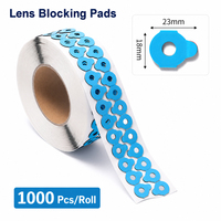 En gros, tampons de blocage optiques pour le tronçonnage de lentilles, pièces détachées de découpe optique, accessoires, bloc-notes