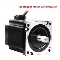 Motor Stepper Hybrid NEMA 34 86 Grosir Dua Fasa Torsi Besar AC Driver 12-24V untuk Peralatan Otomasi