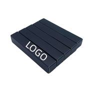 Boîte rigide en papier enduit écologique avec logo personnalisé, design haut de gamme imperméable, biodégradable, recyclable, fermeture magnétique, cosmétiques