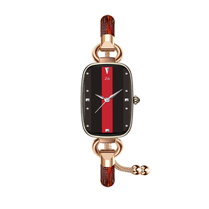 Reloj Inteligente para Mujer DSM11 MTECH, Nuevo CF10max, Pantalla AMOLED de 1.47'', Chat GTP, Correa Roja, Esfera Negra, Caja Dorada Rosa - Product Image 1