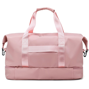 Bolsa de lona deportiva con compartimiento para zapatos, para viaje, gimnasio, promoción, precio barato - Product Image 5