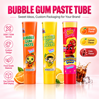 Tubes personnalisés en aluminium-plastique à bouchon incliné, impression UV, diamètre 12,7-35 mm, qualité alimentaire, logo personnalisé pour dentifrice