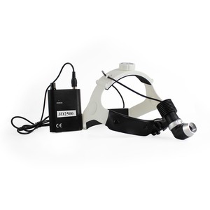 Lámpara Quirúrgica LED JD2500 con Batería Recargable y Diadema Ajustable para Exámenes Dentales, Médicos y ORL - Product Image 1