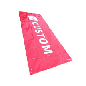 Pancartas Grandes de Tela de Poliéster para Sublimación con Cuerda, Letreros para Interiores y Exteriores para Negocios y Oficinas - Product Image 3