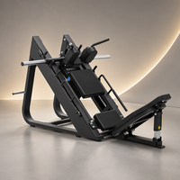 DINUO Promotion Machine Combinée Leg Press et Hack Squat à 45 Degrés, à Charge par Disques, en Acier, pour la Sécurité et la Force, pour Salle de Sport Commerciale et Centre de Fitness