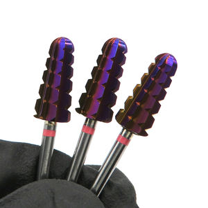 MBA nouveau <span class=keywords><strong>cône</strong></span> pointu 100% carbure de tungstène tornade <span class=keywords><strong>volcan</strong></span> 3XC foret à ongles pour perceuse à ongles 35000 tr/min - Product Image 3