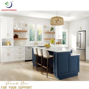 Armoires de cuisine blanches RTA, fournisseur chinois, fabricant d'armoires de cuisine de haute qualité, armoires de cuisine bon marché - Product Image 6