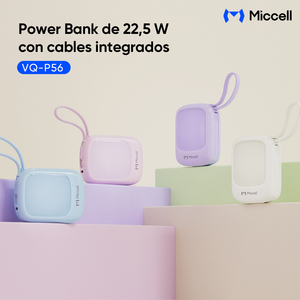 Banco de Energía Miccell de Alta Capacidad al por Mayor, 10000mAh, Banco de Energía de Viaje para iPhones, Cargador Portátil con Cable de Carga - Product Image 2