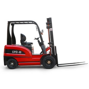 Montacargas Eléctrico de <span class=keywords><strong>2</strong></span> Toneladas, Altura de Elevación de 3 m, Certificado CE, Neumático Sólido, Alta Eficiencia, Mástil de <span class=keywords><strong>2</strong></span> Etapas Maniobrable - Product Image 2