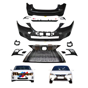 Kit de carrocería de parachoques delantero y trasero de plástico PP para <span class=keywords><strong>Lexus</strong></span>, modelos CT200 y CT200H, años 2011 a 2017, actualización a <span class=keywords><strong>2020</strong></span> - Product Image 2
