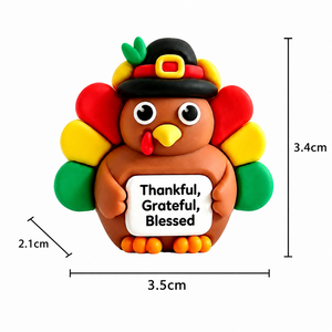 Statuette di Tacchino per il Ringraziamento, Decorazioni in Resina a Forma di Tacchino, Ornamenti da Tavola per l'Autunno e le Festività, per Negozi e Casa - Product Image 6