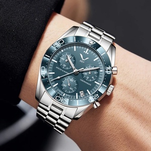 New 007 Sports <b>Watches</b> for Men Top Brand Luxury Steel Wrist <b>Watch</b> Fashion Japan VK68 Chronograph Relogio Masculino - Product Image 2